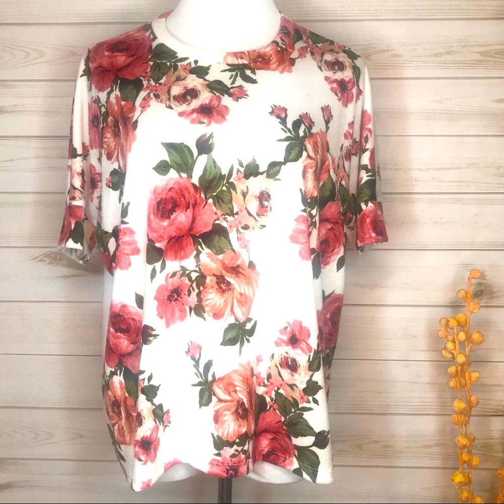 BNWT A&D Hacci Boxy Tee
